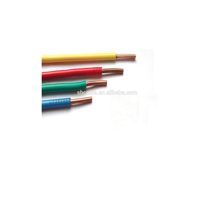 12 awg cable 야외 Pvc Insulated Single Core 선 Electrical Cable/선