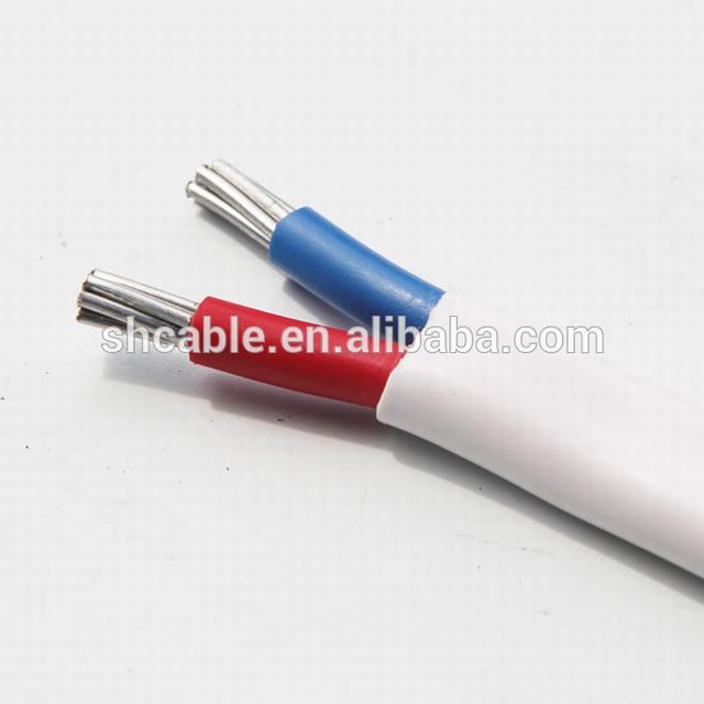 2*1.5 Aluminum and PVC Insulation and jacket Twin and Earth Cable Enlectrical Wires