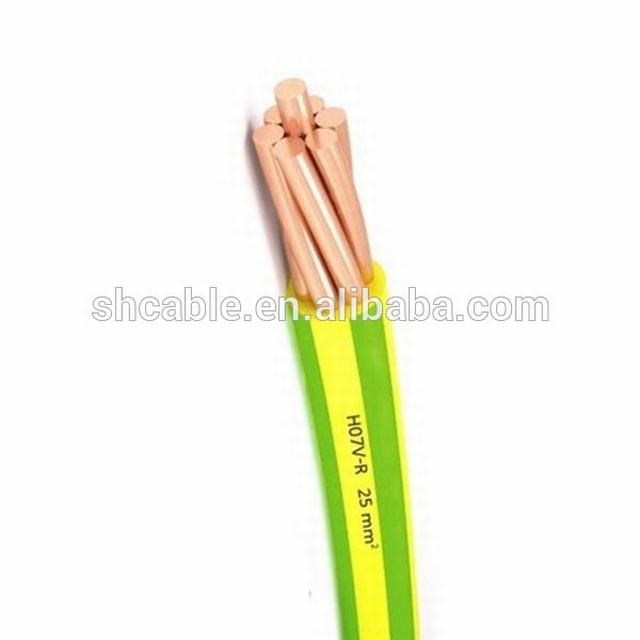 2019 High quality 10mm pvc cable 10 sq mm copper cable 10 mm single core cable