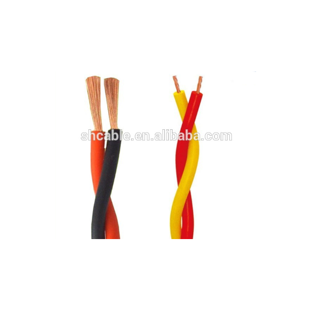 2×0.75mm strand material twisted pair cable flame retardant