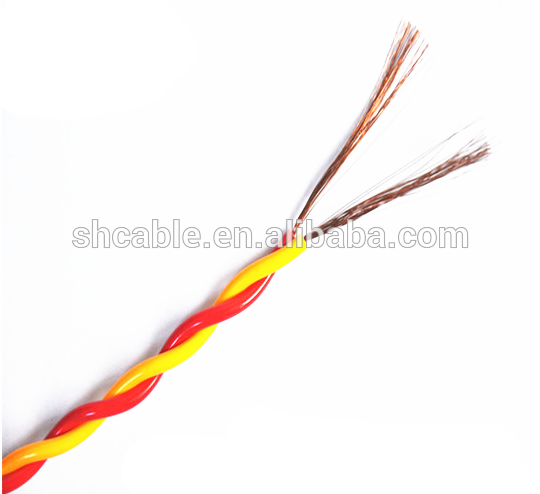 2x1.5mm flexible cable RVS Alambre de núcleo doble