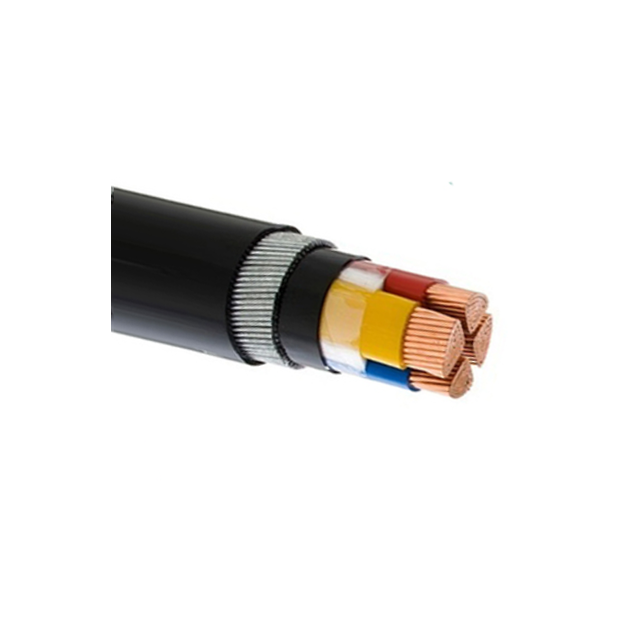 3 Core 150mm2 Cable XLPE de energía blindado