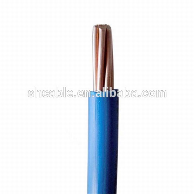300/500 V núcleo de cobre aislados con PVC casa cableado 1.5 mm2 2.5mm2 cable de alambre
