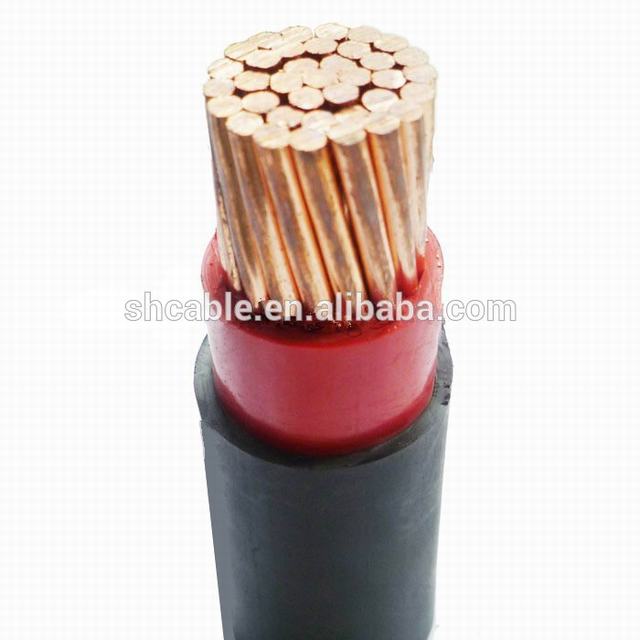 300/500 V BVV Cable de cobre con aislamiento de PVC de Shuathed círculo de alambre tipo de cable