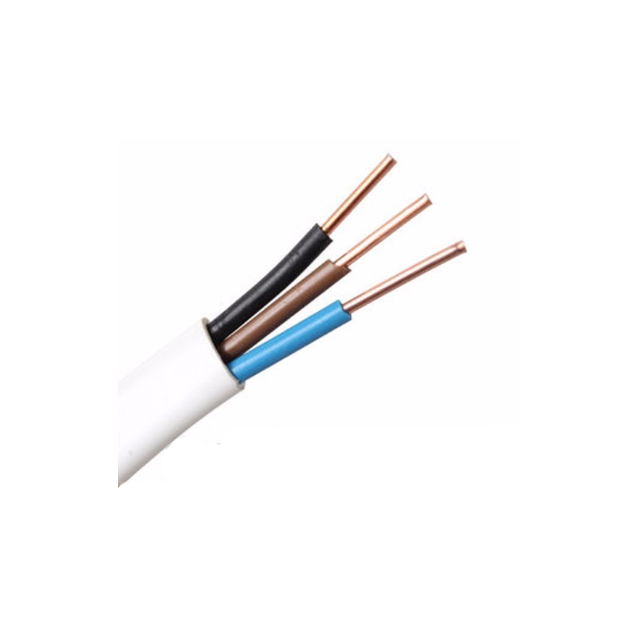 3 core cooper/alambre de aluminio Conexión de alambre eléctrico en aparatos electrodomésticos