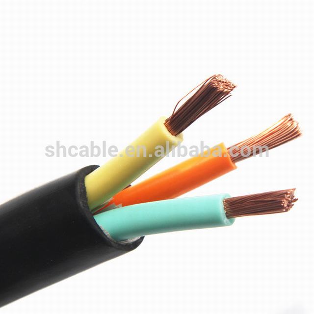 4 + 1*1mm2 rubber kabel