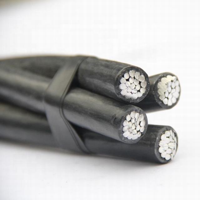 4+1*95mm2 0.6/1KV Aluminum / XLPE insulated Aerial Bundle Cable