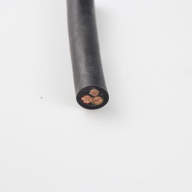 4*25 + 1 резиновый изолированный наземный кабель Размер квадрат