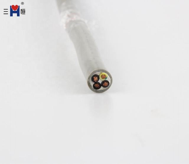 4 ядра 8 мм гибкий многожильный медный Электрический белый провод