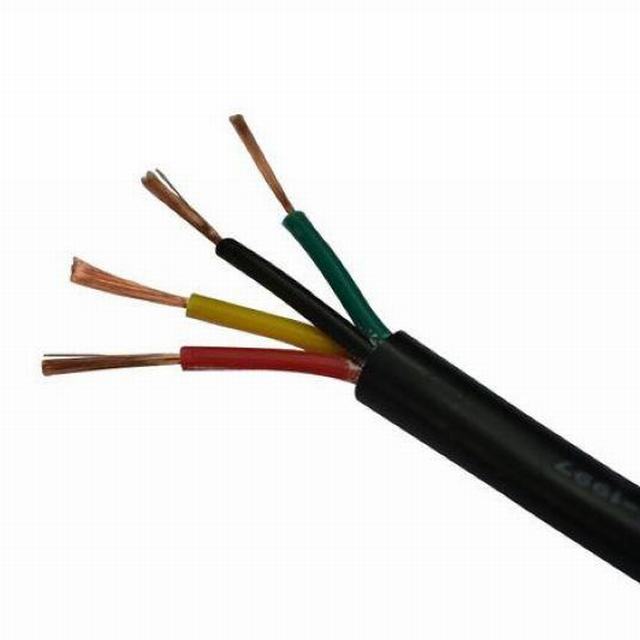 4 Core Kvvr 450/750 V 4*0.5 Mm Dilapisi Fleksibel Kabel Kontrol