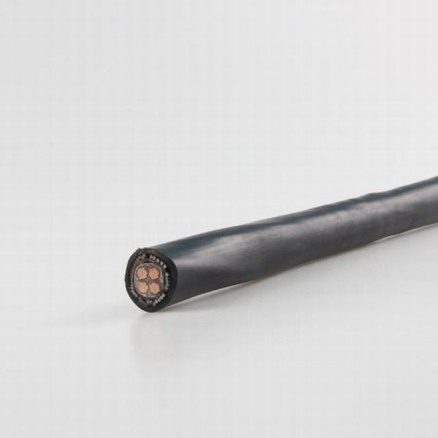 4 noyaux 35mm câble blindé câble blindé de fil d'acier de 6mm câble blindé 25mm 4 core