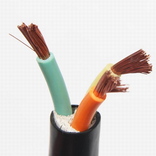 4 inti 6mm fleksibel kabel listrik