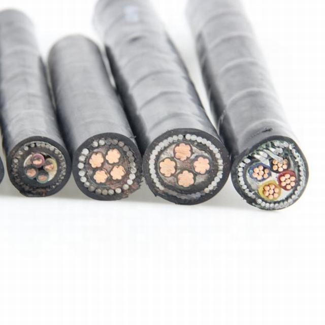 4 core galvanized steel wire armoured electric cable 35mm