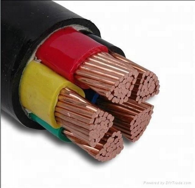 5*95mm2 Tembaga inti XLPE Isolasi PVC jaket berkualitas baik kabel power kabel listrik