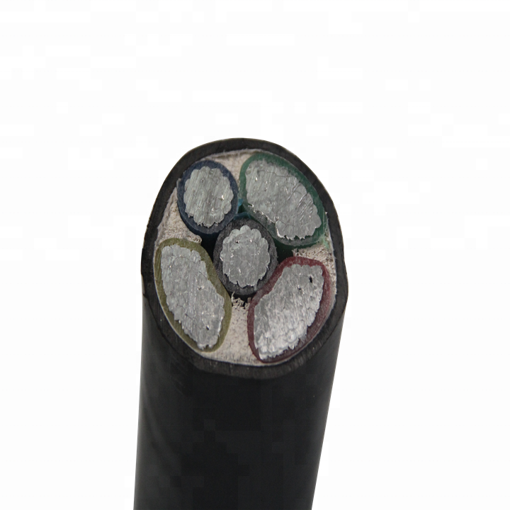 5 core 500mm Aluminum XLPE insulation power cable YJLV power cable