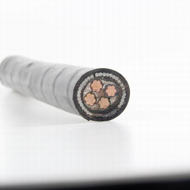 6mm cable blindado 4 core cable tamaños de 2,5mm 3 hilos de alambre de acero cable blindado