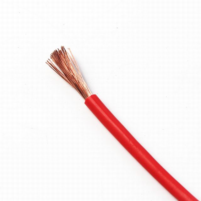 6mm2 aislamiento de PVC cables eléctricos plana RV cable