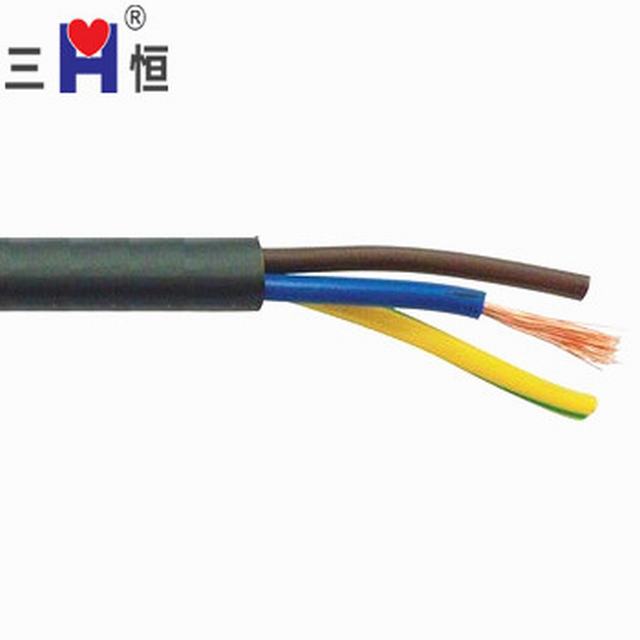 8awg fleksibel kawat 3 core fleksibel tembaga RVV kabel listrik