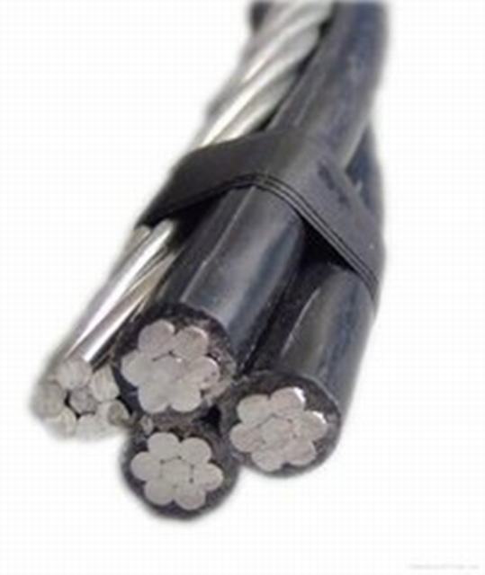 Harga Kabel Terisolasi udara Al Konduktor PVC/XLPE/PE Insulated1KV ABC Kabel/ABC kabel kawat listrik
