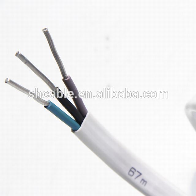 Best quality 2*1Twin and Earth Cable Aluminum and PVC Enlectrical Wires