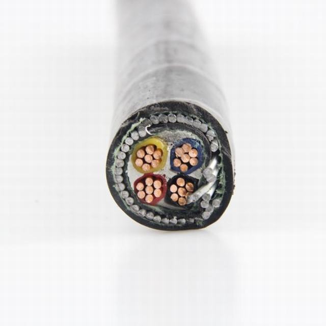 Лучшее качество стальной проволоки бронированный кабель Технические характеристики 16 мм 4 ядра бронированный кабель выше земли