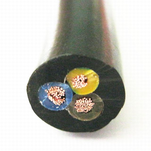 Cu/pvc/de cobre do pvc do cabo elétrico 5x6mm2