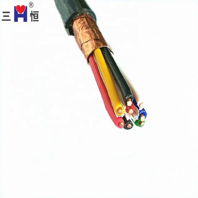 Konduktor Tembaga PVC Terisolasi dan Berselubung Kabel Kontrol dengan Pita Tembaga 8*1.5 Ukuran