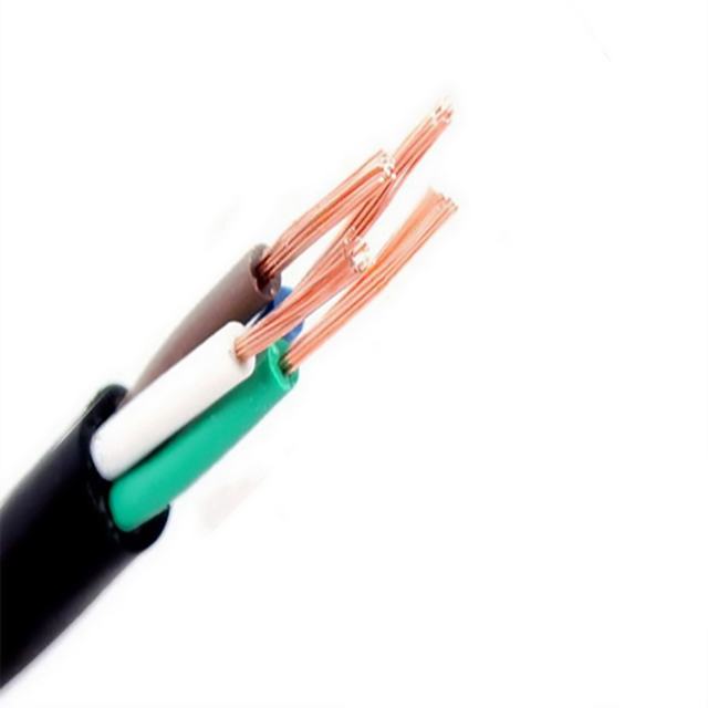 Cable eléctrico Cable de 3 núcleos Cable de cobre Flexible de 1,5mm RVV H05vv-f Cable de 3 núcleos