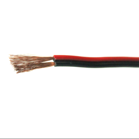 Kabel Fleksibel 2 Core Kabel Tembaga Twin Kabel