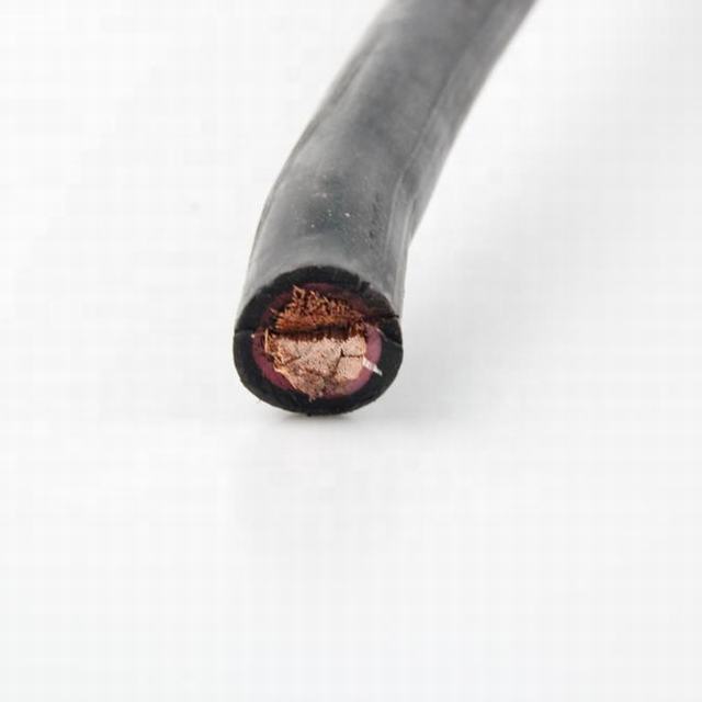 Alambre flexible de cobre aislados con goma y envoltura Cable de soldadura alambre eléctrico