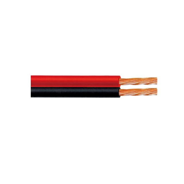 Хорошее качество красный и черный акустический кабель
