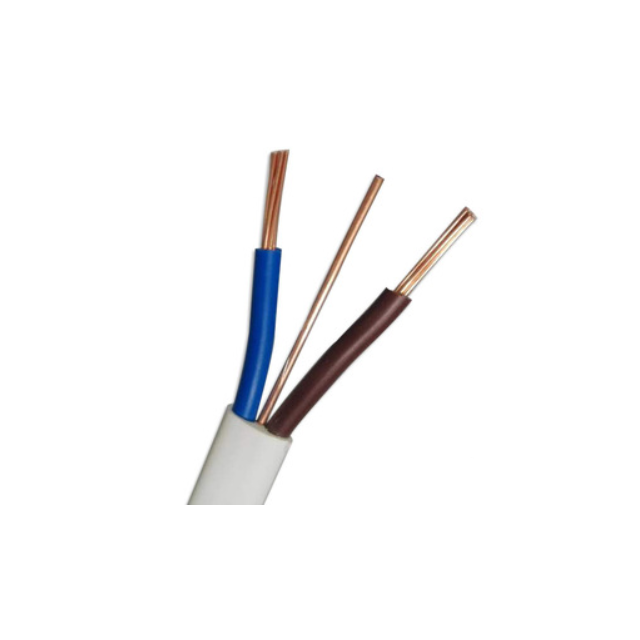 H03VH-H paralelo duplo fio de cobre PVC Isolou o cabo flexível