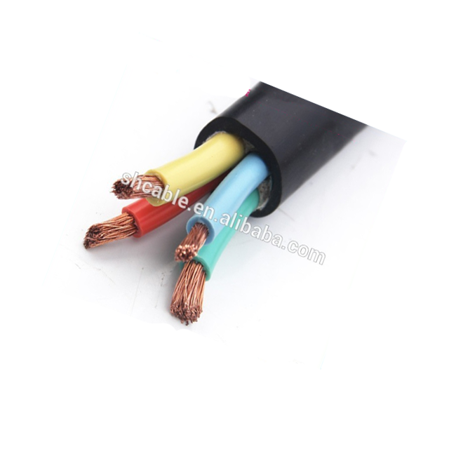 H07RN-F Flexible rubber submersible pump cable