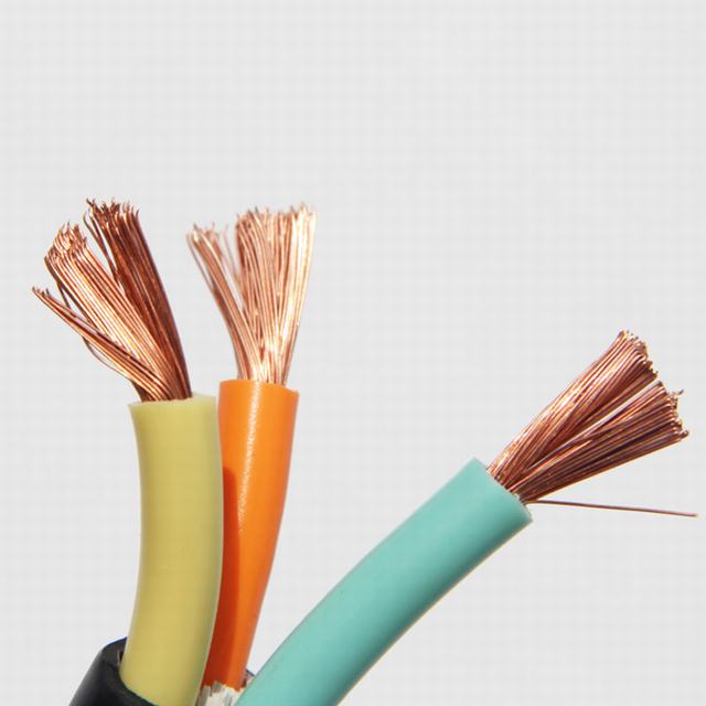 H07rn-f câble électrique flexible isolé en caoutchouc câble en caoutchouc flexible fil