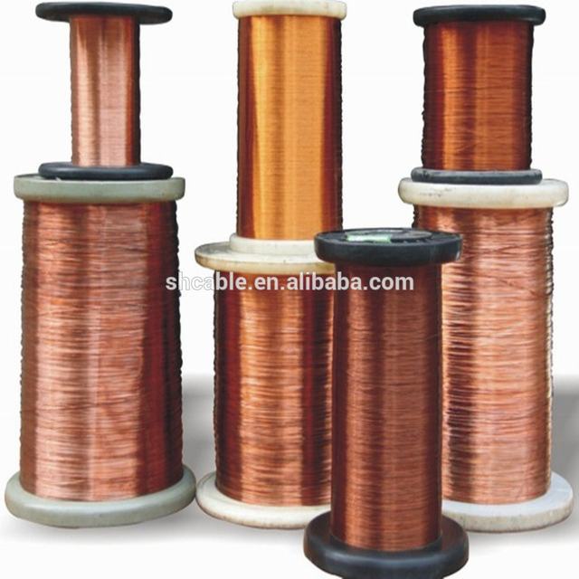 Alta calidad! ECCA Wire_enamelled cobre Alambre de Aluminio revestido