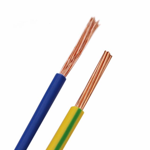ホット販売 1.5 ミリメートル 4mm2 6 ミリメートル 10 ミリメートル柔軟な電気ケーブル BVR 1.5mm2 高品質本鎖銅導体 PVC 絶縁電源ケーブル