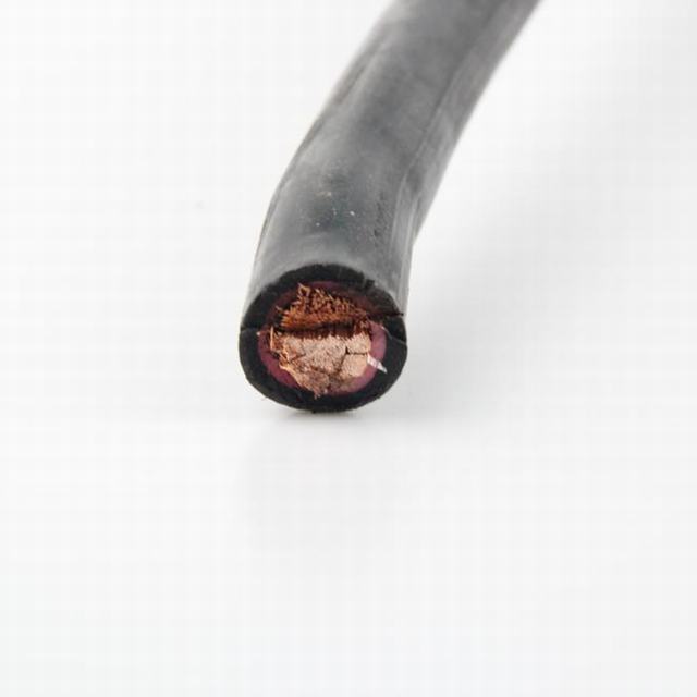 Venta caliente de goma recubierto de alambre de 2,5mm con alambre de cobre trenzado Conductor
