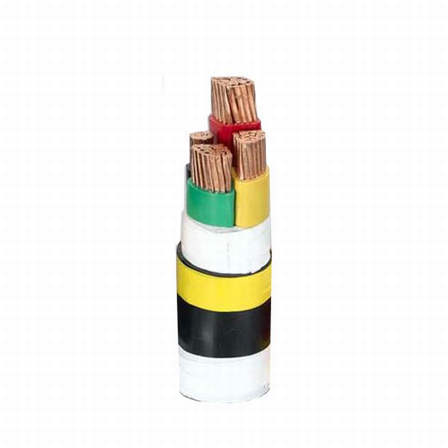 Industrial 7 Stranded Copper Wire Cable 4x25