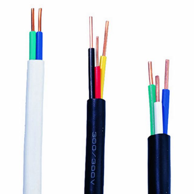 절연 3 Core 0.75 1.0 1.5 2.5 미리메터 Flexible 선 RVV 3*2.5 PVC Cable