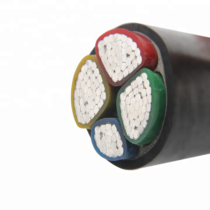 Multicore 2 core 150mm Aluminum XLPE insulation cable for underground