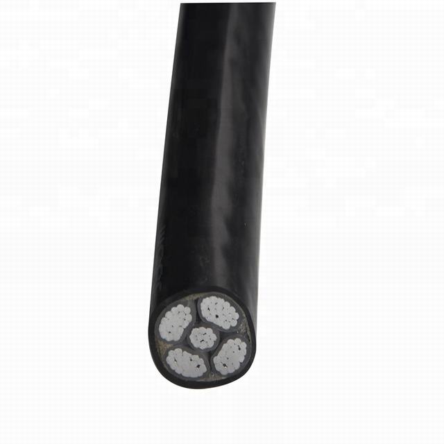 멀티 코어 4 + 1 core 알루미늄 XLPE 절연 힘 cable