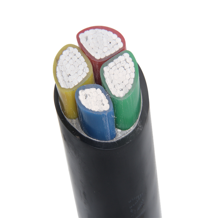 Multicore 4 core Aluminum XLPE insulation power cable