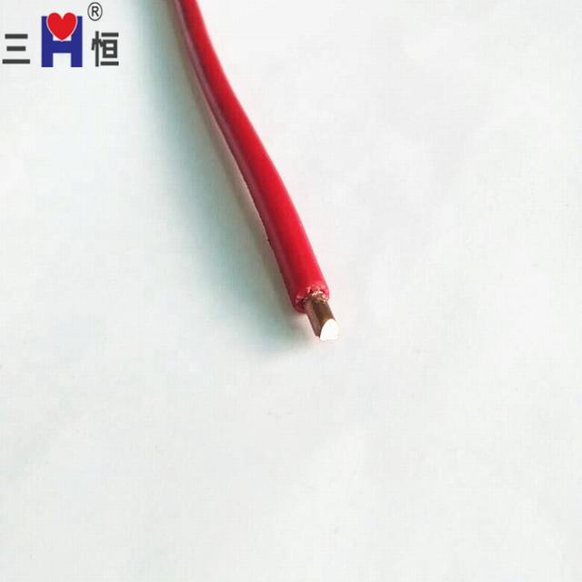 Isolé par PVC de noyau de Cuivre fils électriques pour l'instrumentation Électrique équipement