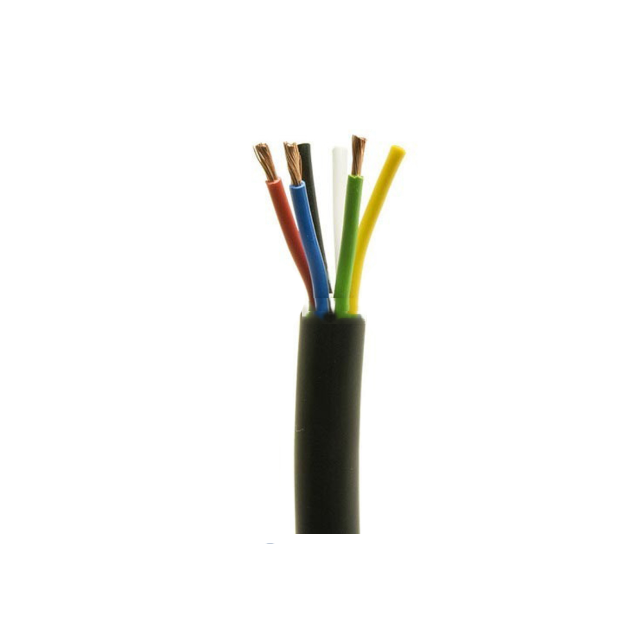 pvc terisolasi pvc dilapisi nym fleksibel kabel 