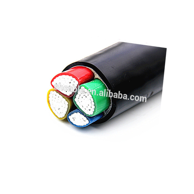 Aislamiento de PVC cable de alimentación 4 core x 300mm2 cable