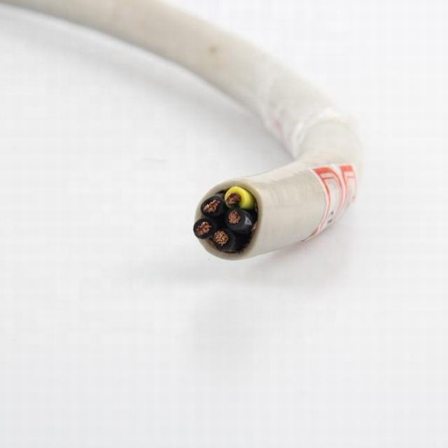 Power Cable 5 Core  Low Voltage Braided Power Cable 1MM Conductor Control