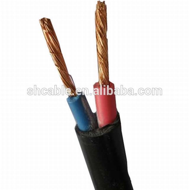 SJT SJTW cable aislado de PVC cable flexible con 2C 3C 4C