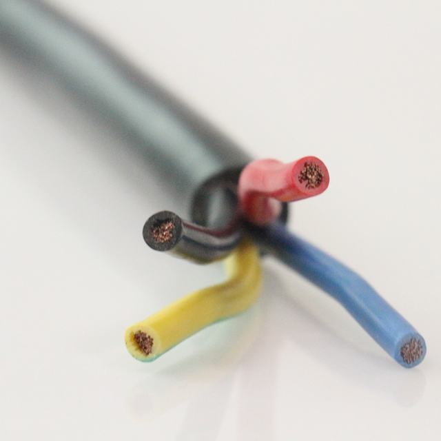 Sicherheit 400V Flexible PVC Isolierte Elektrische Kabel von 4x4mm