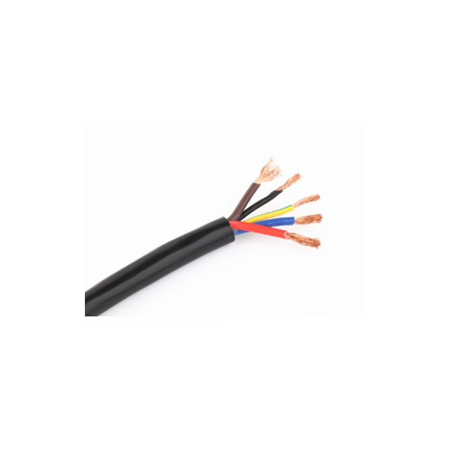 Selbsttragende pvc-isolierung flexible kabel 0,5mm elektrische kabel draht mit massiven kupferkern