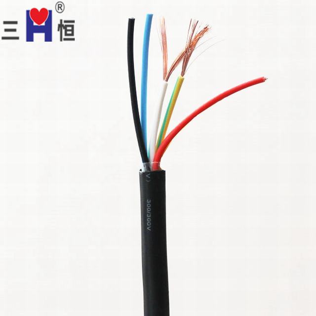 強力な薄型 3 コアケーブル 2.5 sqmm 柔軟な電線ケーブル